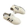 Thick-soled Versatile Little White Shoes Women's New Retro Leather Surface Heightening Sports and Leisure Board Shoes Are Comfortable and Versatile