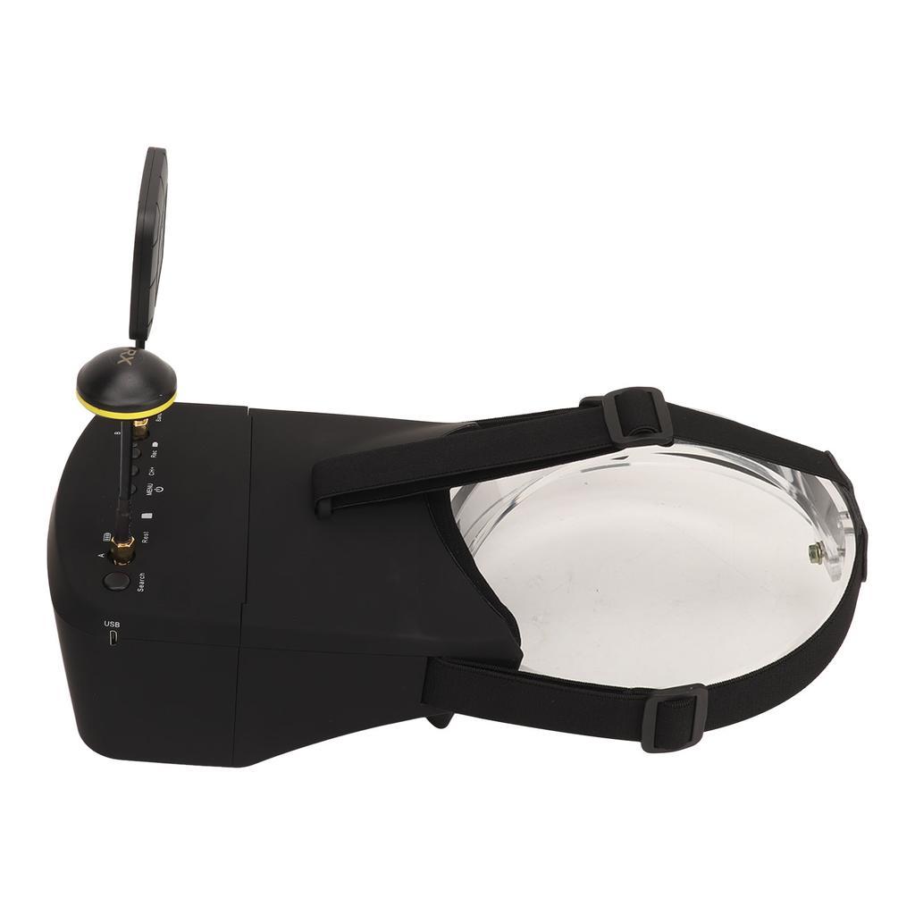 FPV Goggles DVR 5 Inch 5.8Ghz 40CH 800x480 Inbuilt 2000mAh Battery Ergonomic RC Drone Goggles for Quadcopter RC Car