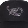 Net Baseball Stitching Embroidered Scorpion Neutral Gender Women  Men For Caps Spring Summer Outdoor Adjustable Casual Hats Sunscreen Hat Sports