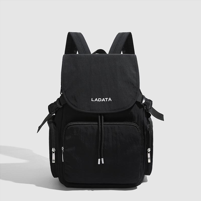 Korean version ins wind college backpack women's niche lightweight nylon backpack women's fashion travel outdoor sports backpack