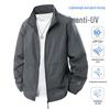 Herren Sommer Ultra-dünne UV-Schutzjacke