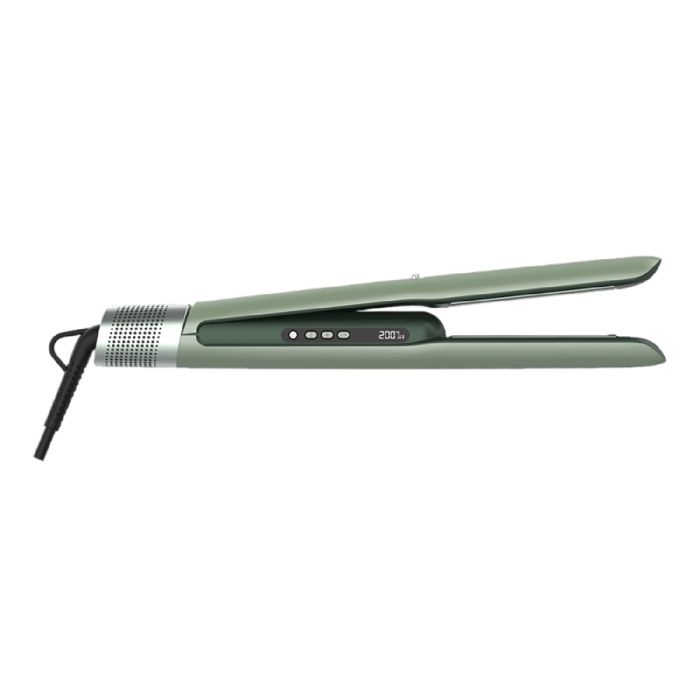 Lisseur à Cheveux - CECOTEC - Air Lisse Olive - 600W - Technologie Ionique - Kératine et Huile d'Argan