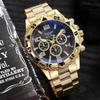 Men's Waterproof Luminous Running Alarm Clock Watch