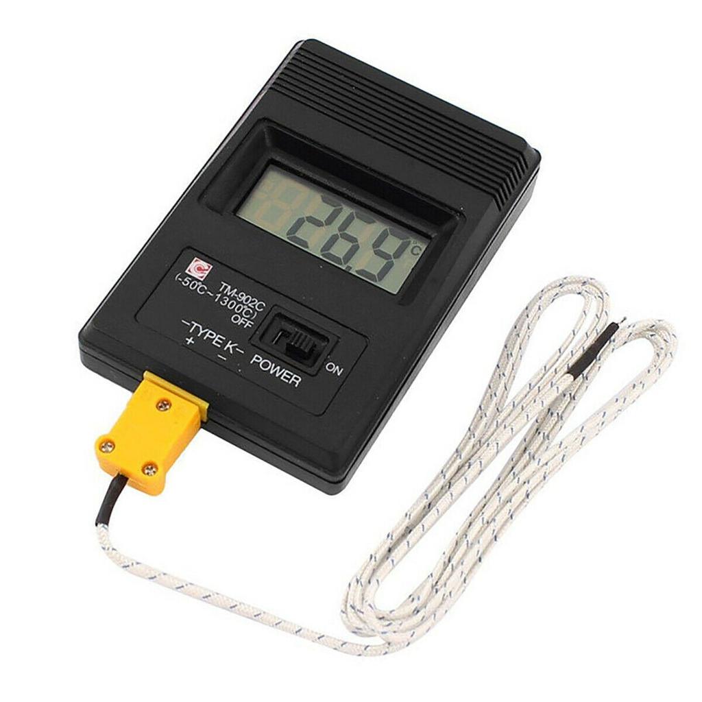 TM-902C LCD Type K Digital Thermometer With Probe + 1PC 300mm Thermocouple Probe
