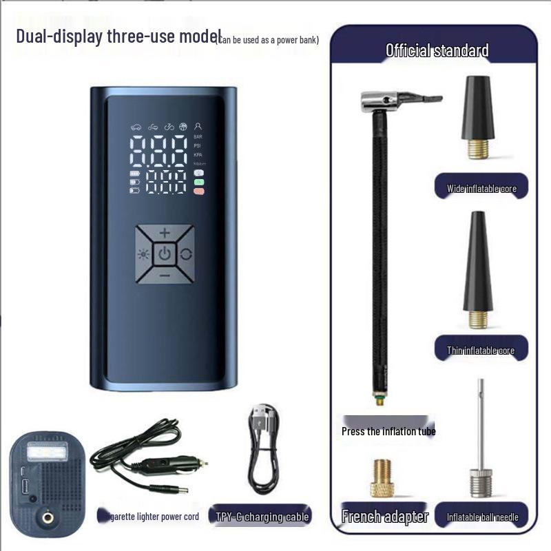 Portable Wireless Digital Display Smart Tire Inflator Pump
