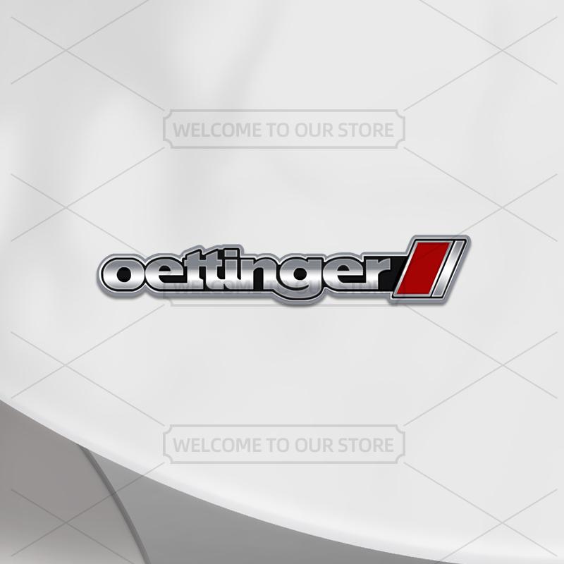 

Car 3D Metal Oettinger Racing Modification Body Emblem Grille Badge Decals Auto Tail Sticker For Golf Polo Beetle Jetta Scirocco Emblem