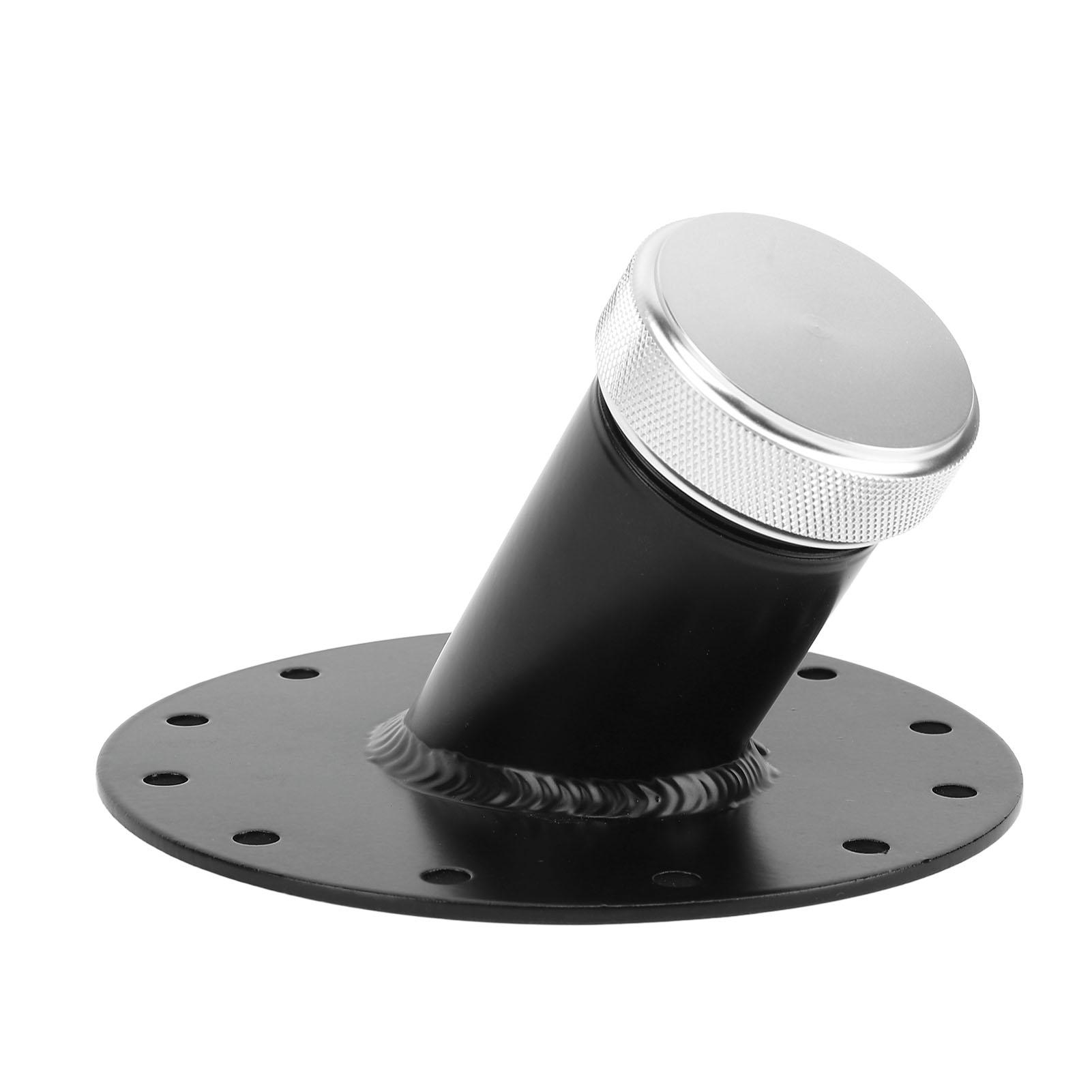 

45 Degree Fuel Cell Filler Neck with 12 Steel Base Aluminum 1.5in Inner Diameter