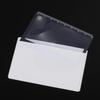 3X Wallet Magnifier Card Mini Magnifying Glass Ruler Pocket Magnifying Glass for Reading Fire Starting Survival Tools Magnifying