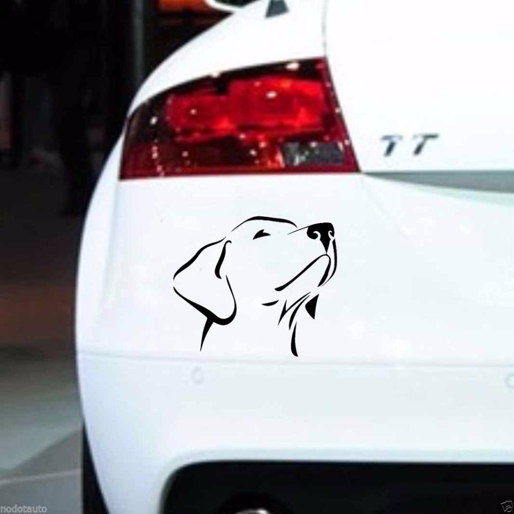 Funny Labrador Retriever Waterproof Car Sticker Automobiles Motorcycles Exterior Accessories Scratched Shelter Vinyl Decals