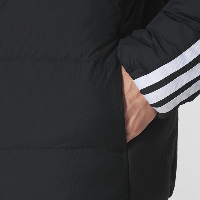 adidas Men's ESS 3S Padded Hooded Down Jacket