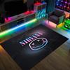 Nirvana Design Crystal Velvet Carpet Cozy Non?Slip Printed Rug For Bedroom Living Room Entrance