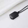 Sturdy Cremation Necklace With Concealed Compartment for Ashes and Corrosions Resistant Stainless Steel