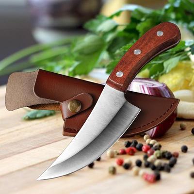 Stainless Steel Boning Knife Kitchen Knives Fishing Knife Meat Cleaver Cooking Cutter