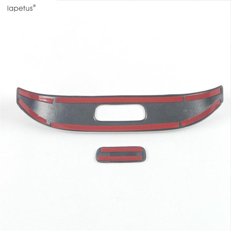 Black Seat Pillow Button Sequ / Middle AC Air Outlet / Armrest Storage Box Cover Trim Fit For Benz GLC 260 300 X254  2024