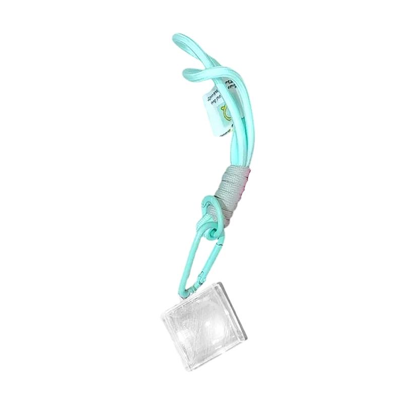 1Pc Blank Acrylic Pixel Filter Keychain Clear Frame Keyring Couple Anniversary Graduation Bag Pendant Diy Accessories