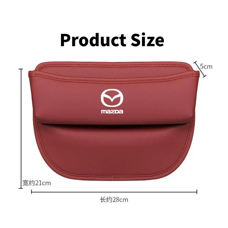 Car Seat Organizer Leather Crevice Storage Tools Box Accessories for Mazda 3 6 Atenza Cx9 Cx7 Cx5 Rx8 Rx7 Mx5 Speed Axela CX30