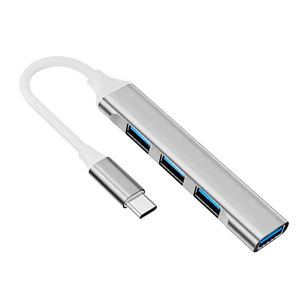4 Port USB Type C 3.0 Hub USB Hub Type C Dock Multi Splitter Adapter OTG Type C HUB for Smartphone Android Phone Tablet