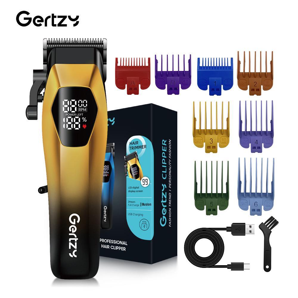 

High-Power Electric Hair Clipper & Trimmer for Men, Barber & Home Use 2000mAh - 4000mAh (Included)