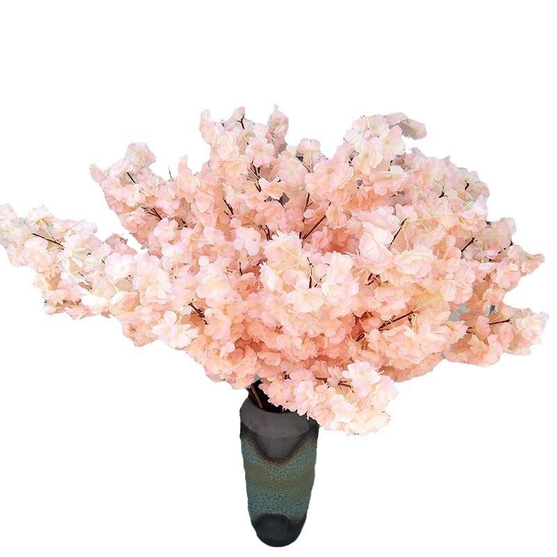 Cherry Blossom Artificial Stems Floral Arrangement Decoration Props Photography