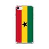 Phone Case – Flag of Ghana – Compatible iPhone 8 – Soft Case – Resistant and Shockproof - Silicone - Pixelforma