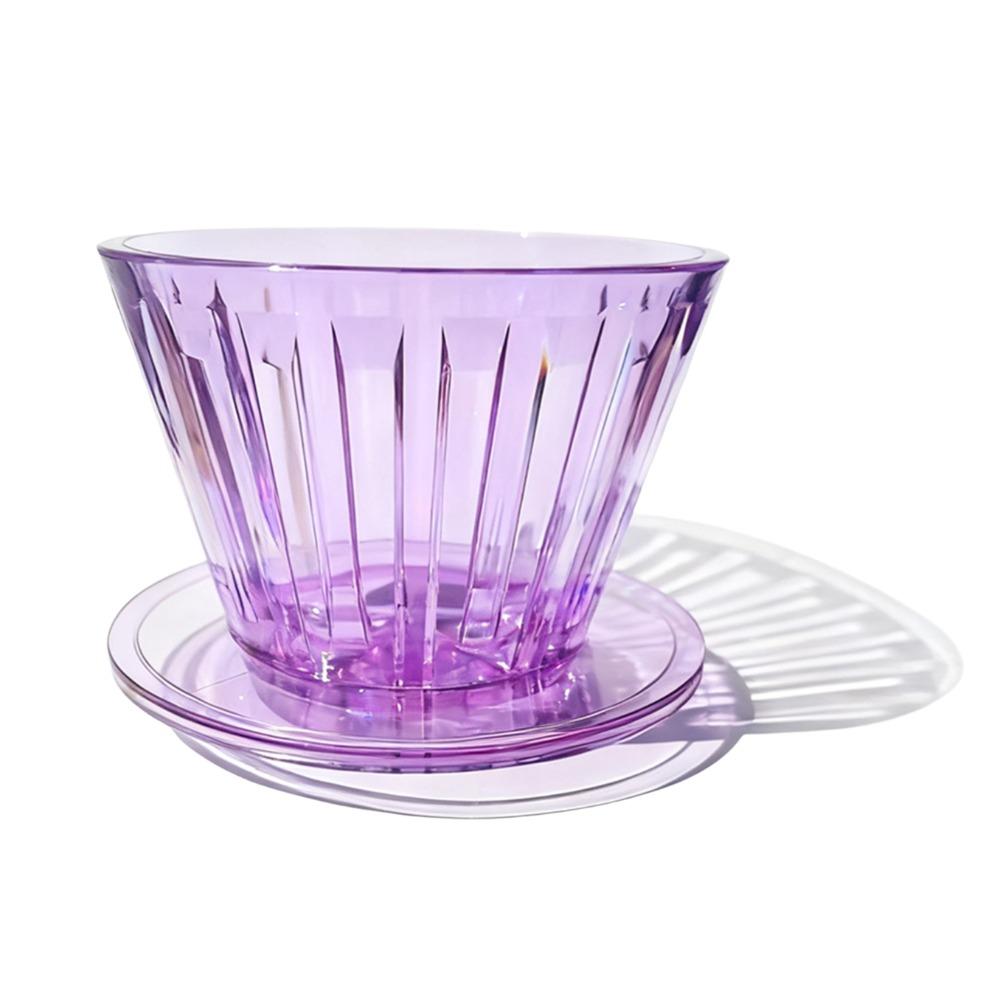 Heat-resistant Coffee Dripper Reusable Coffee Filter Basket Pour Over Filter Coffee Brewing
