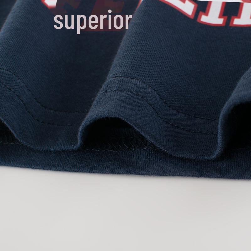 Summer 2025 Korean Boys' Short-Sleeved T-Shirt 