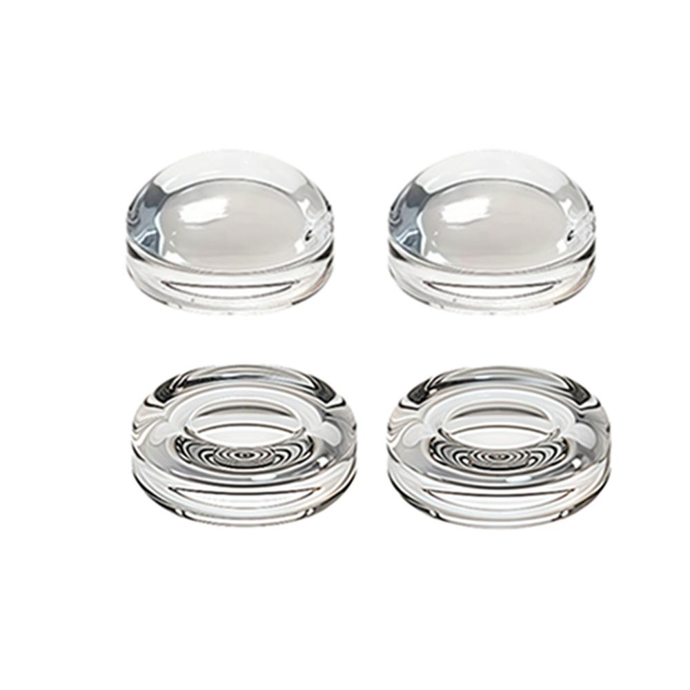 Joystick Cap Liquid Silicone Protective Cap Suitable For Switch2 Game Console Controller Transparent Controller Crystal Cap