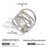 Ring Titanium Steel Jewelry of Luxurious and High-end Style Finger Ring Stainless Steel Accessory