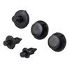100Pcs Motorcycle ATV Fairing Bolt Bodywork Push Pry Rivets Pin Fastener Kit