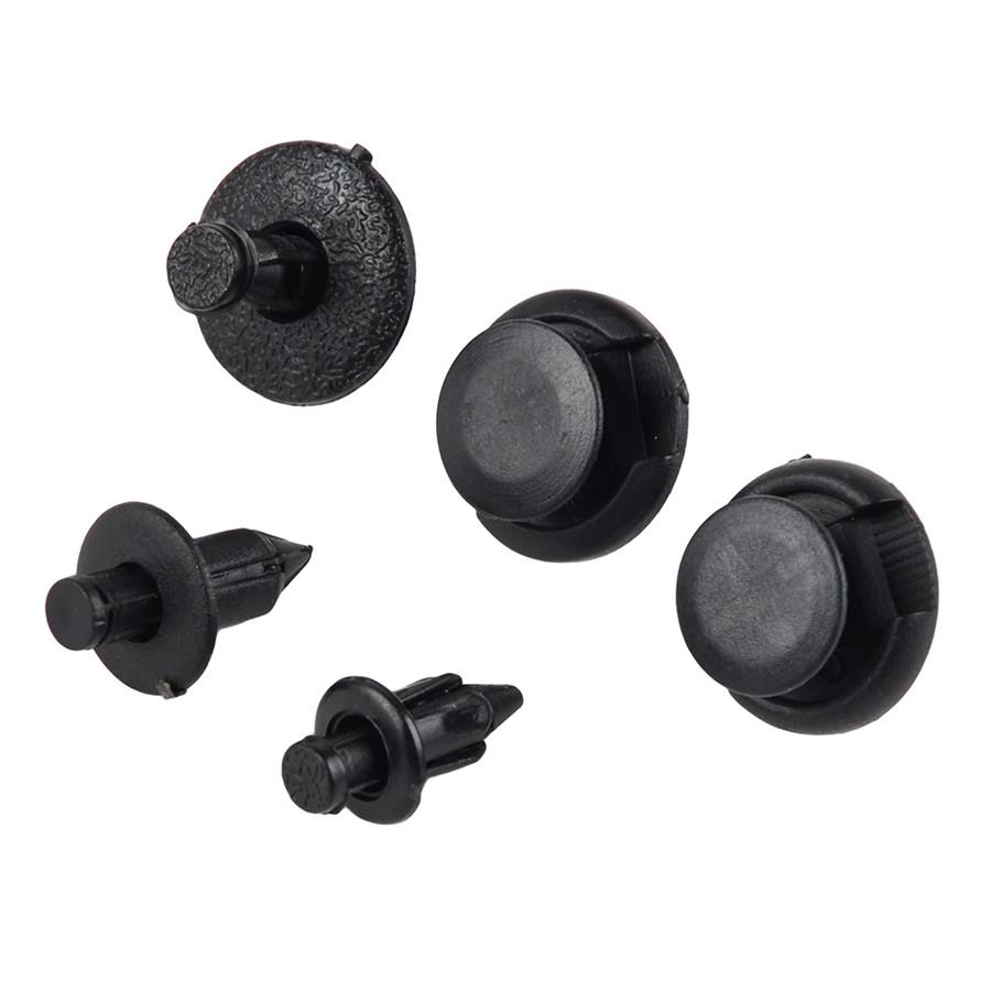 100Pcs Motorcycle ATV Fairing Bolt Bodywork Push Pry Rivets Pin Fastener Kit