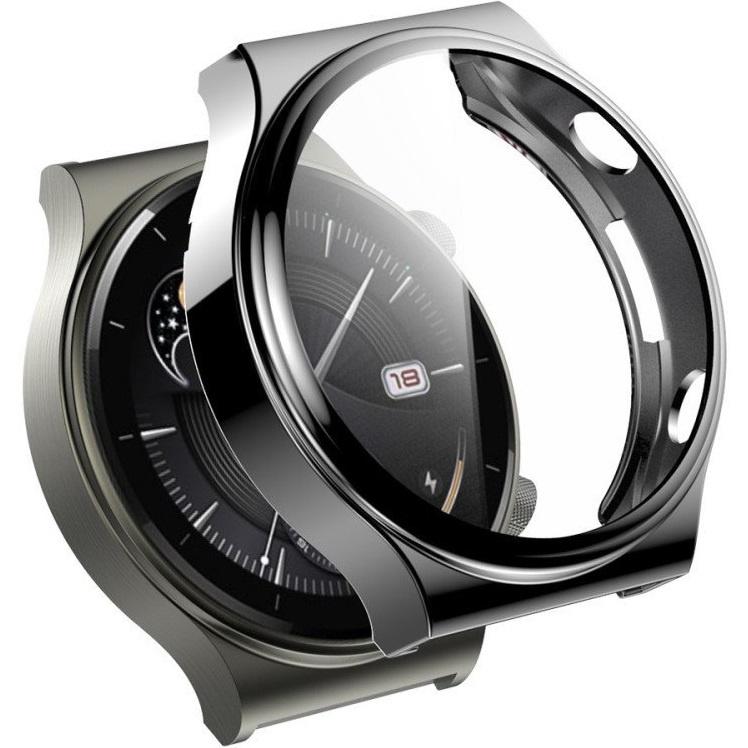 2in1 Case with Screen Protector for Huawei Watch GT 2 Pro, Silver