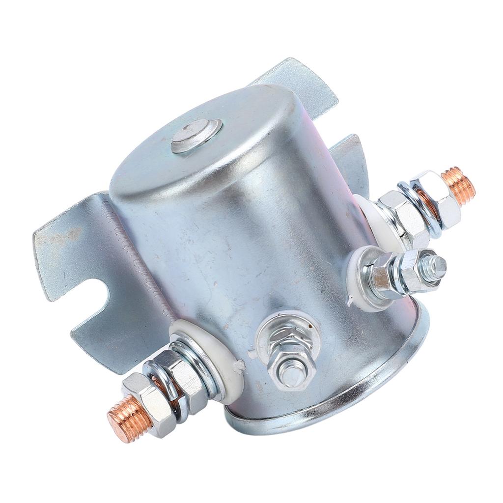 12V Continuous Duty Solenoid 4 Terminals 100AMP High Performance 1114208 SAS5203 for Golf Cart