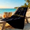Toalla de Playa Inter de Milán Personaliza Tu Nombre Alta Absorción y Secado Rápido Ideal para Viajes Piscina al Aire Libre Yoga Surf Camping Senderismo Gimnasio Regalo Vacaciones