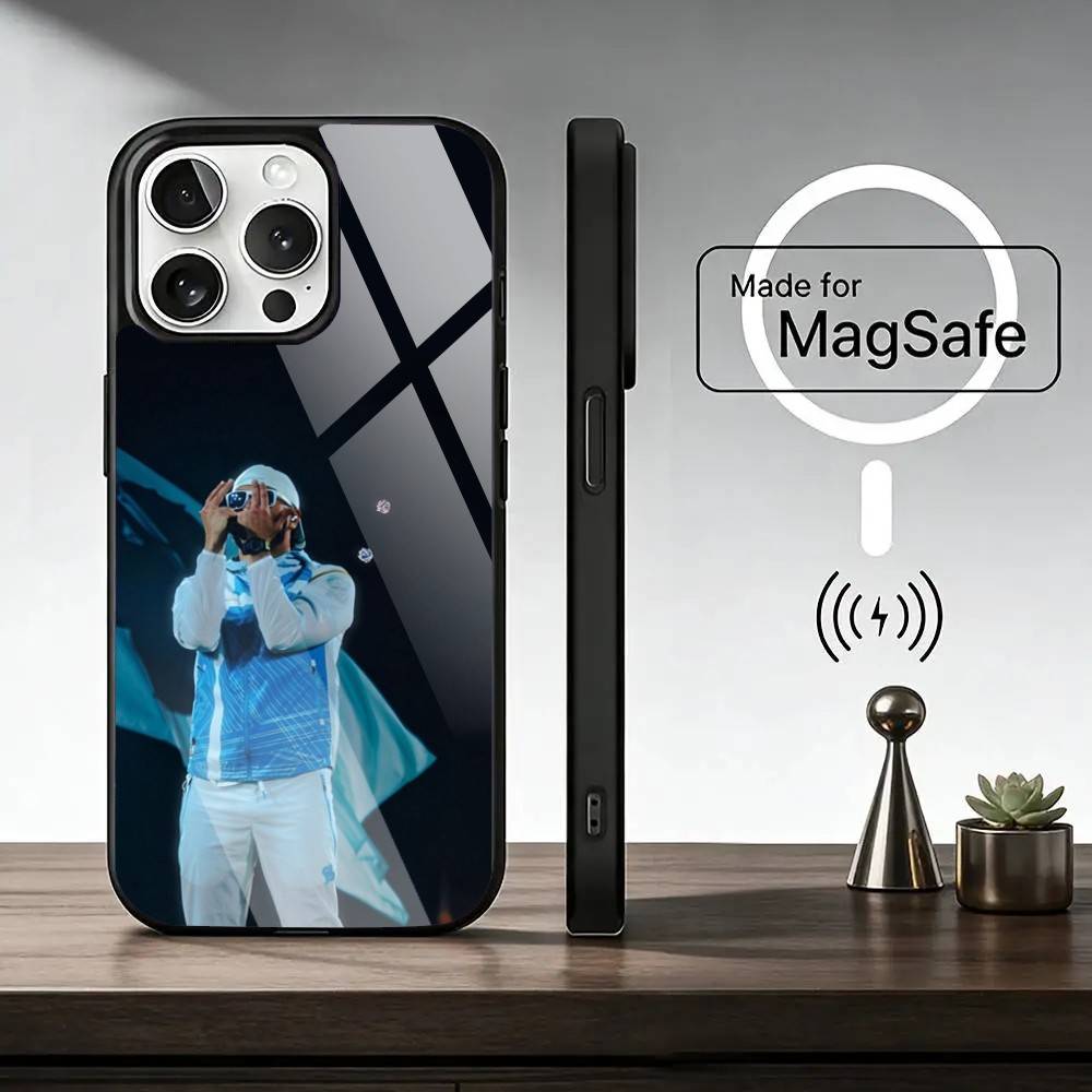 Rapper J-JuL C'est Pas Des Lol Handyhülle Für iPhone17,16,15,14,13,12,11 Plus,Pro Magnetisch Für Magsafe Kabelloses Laden