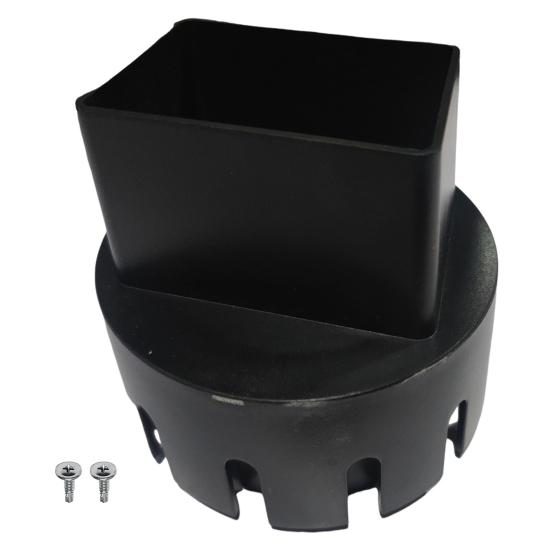 Adaptor pentru burlane Instalare ușoară universală Îmbunătățește scurgerea apei Jgheab de ploaie din plastic la Conector de extindere a conductei de scurgere