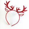 Red Reindeer Antler Headband for Kids & Adults - Christmas Holiday Masquerade Costume Accessory