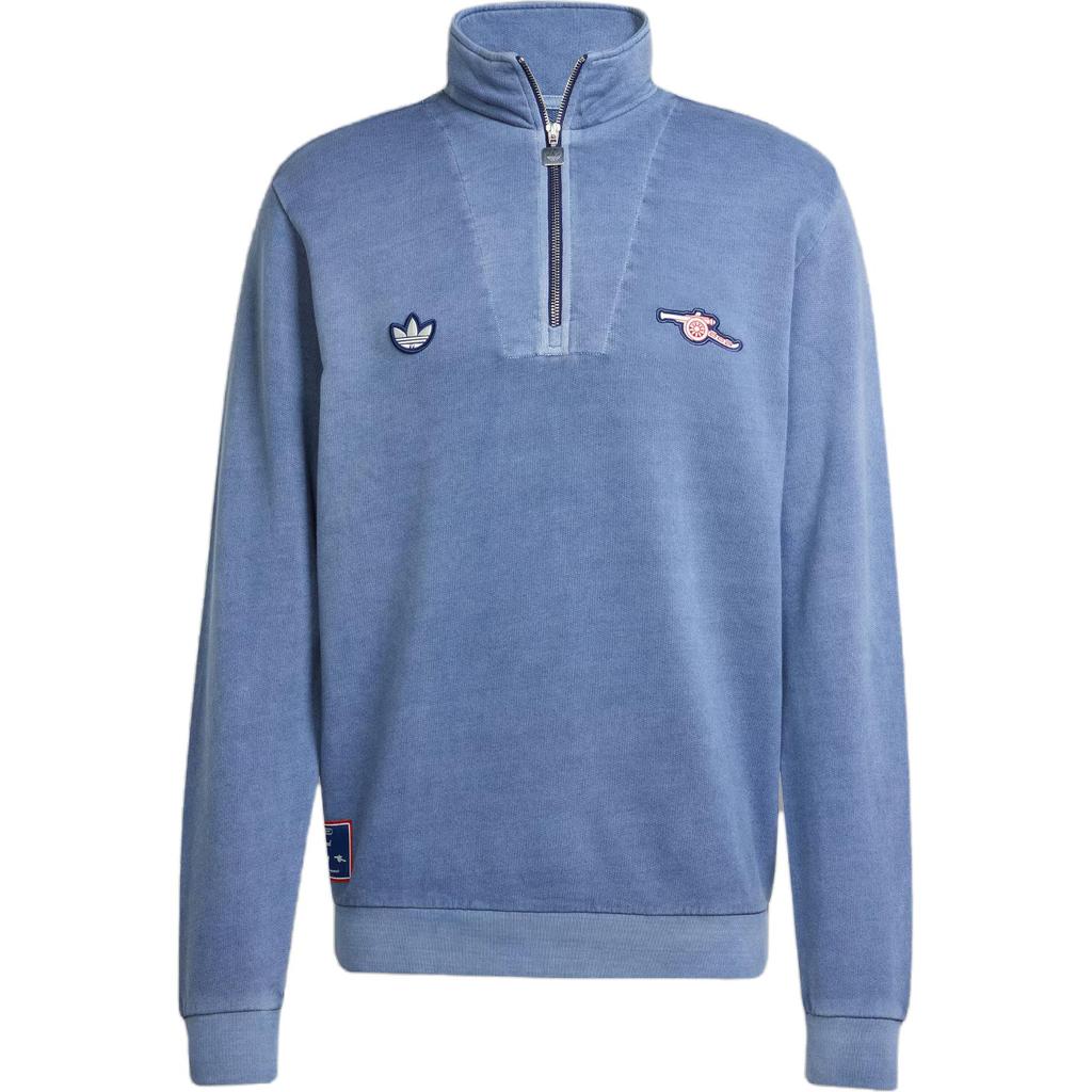 adidas Men's Originals Arsenal Icon Half-Zip Top Night Sky JF0564