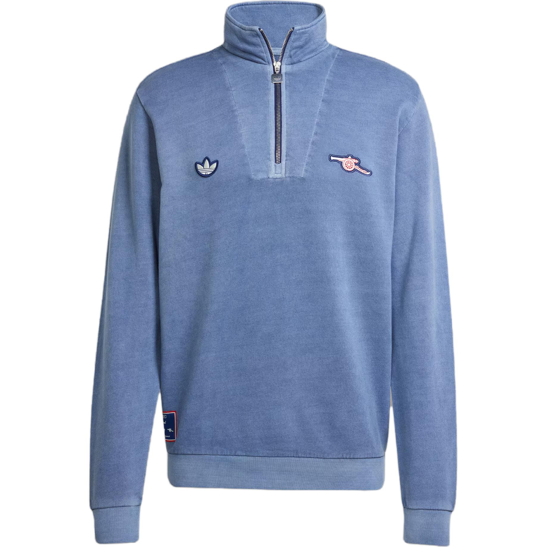 adidas Men s Originals Arsenal Icon Half-Zip Top Night Sky JF0564 XS