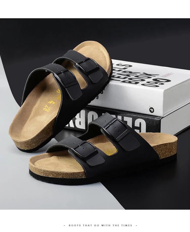 Кожаные мужские сандалии — фото 8