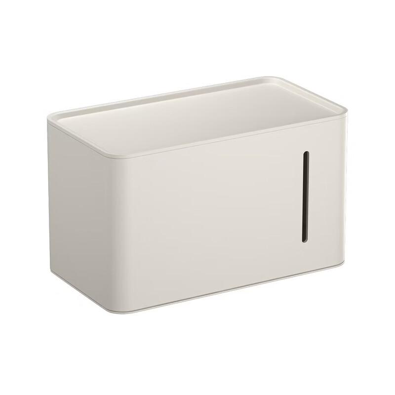Yipan Bohrloser Wandmontierter Toilettenpapierhalter & Taschentuchbox