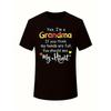 Damen Oversized T-Shirt mit Buchstabenprint, lässiger Rundhalsausschnitt