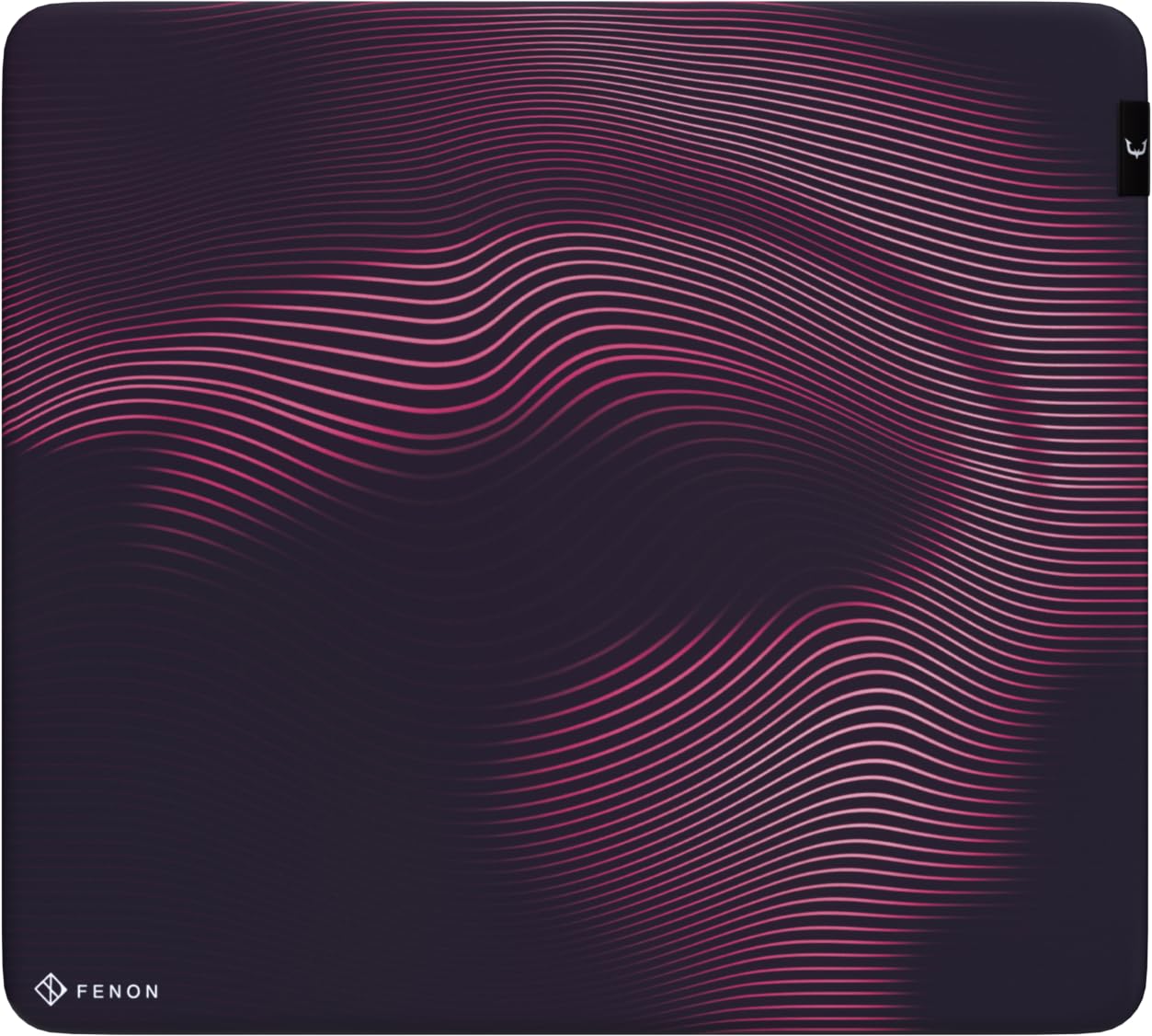 

REJECT Pyxis Red Gaming Mouse Pad, FENON XL Soft, 500x450x4mm, Cloth, Balanced, Large, Arc Edge, Rubber Base, Red