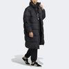 Adidas Originals Long Heavy Fill Down Jacket With Detachable Hood Men Outerwear Black H58055