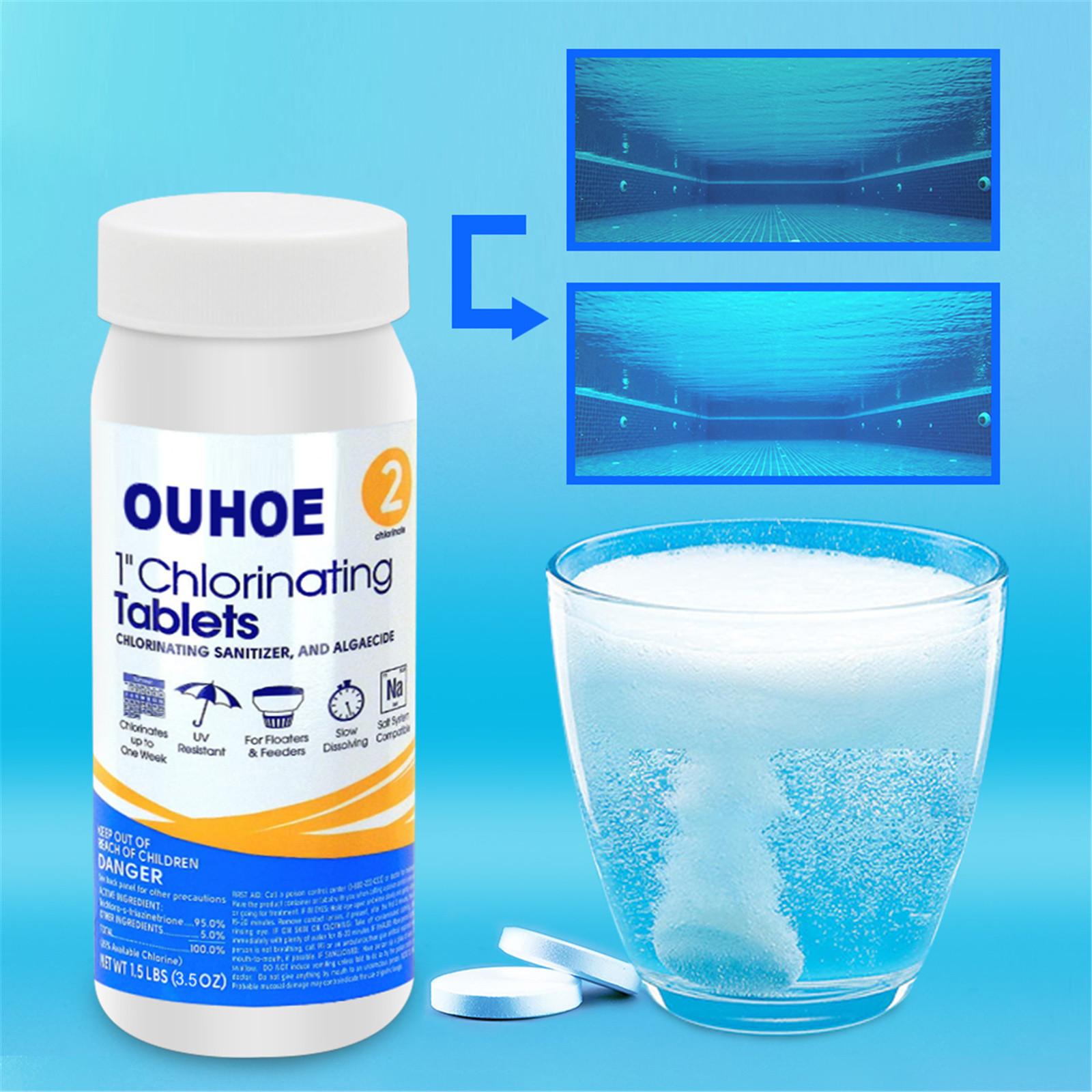 

Дезодорация таблеток дезинфекции шипучих для открытого бассейна гостиницы разноцветный