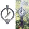 360 Degree Rotation Zinc Zinc Alloy Rain Nozzle Irrigation Sprinkler  Landscape Greenhouse