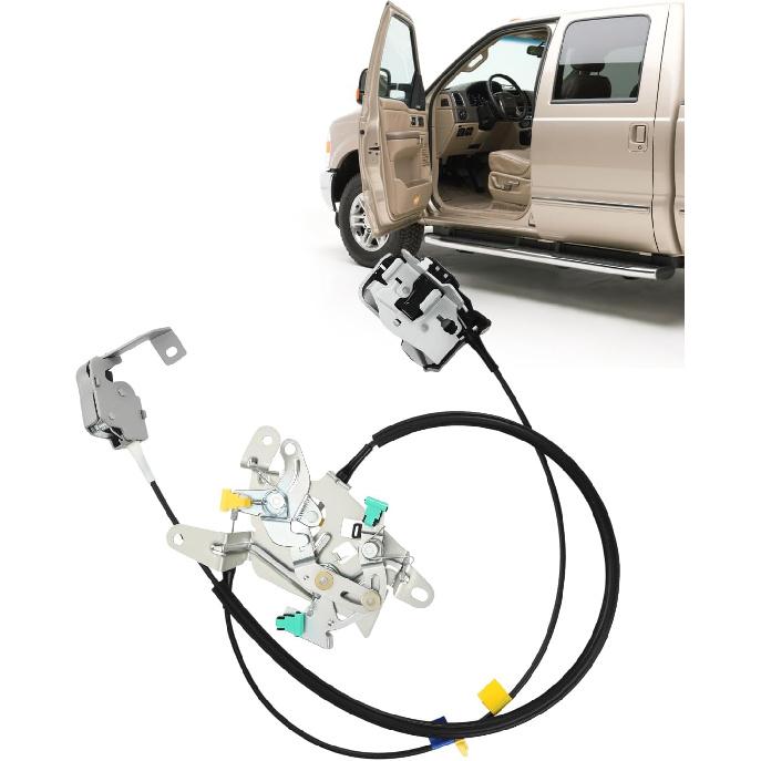 Door Lock Latch Actuator Assembly Compatible with 1998–2004 Toyota Tacoma – Replaces 6904004010,931-492 – Front Left Driver Side Latch Actuator
