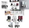 Modern Minimalist Abs Soap Dispenser With Manual Push For Hotel Bathroom Use