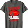 Tackle Blood Cancer Awareness Design Funny Blood Unisex T-Shirt