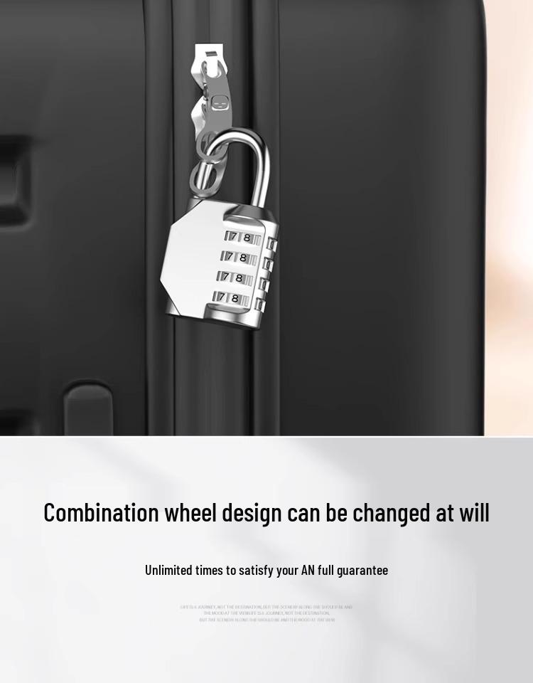 Waterproof Combination Padlock for Home, Outdoor, Suitcase, and Dormitory Lockers