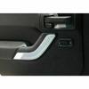 Interior Door Handles Cover Trim Decor Chrome For 2011-17 Jeep Wrangler JK 2Door